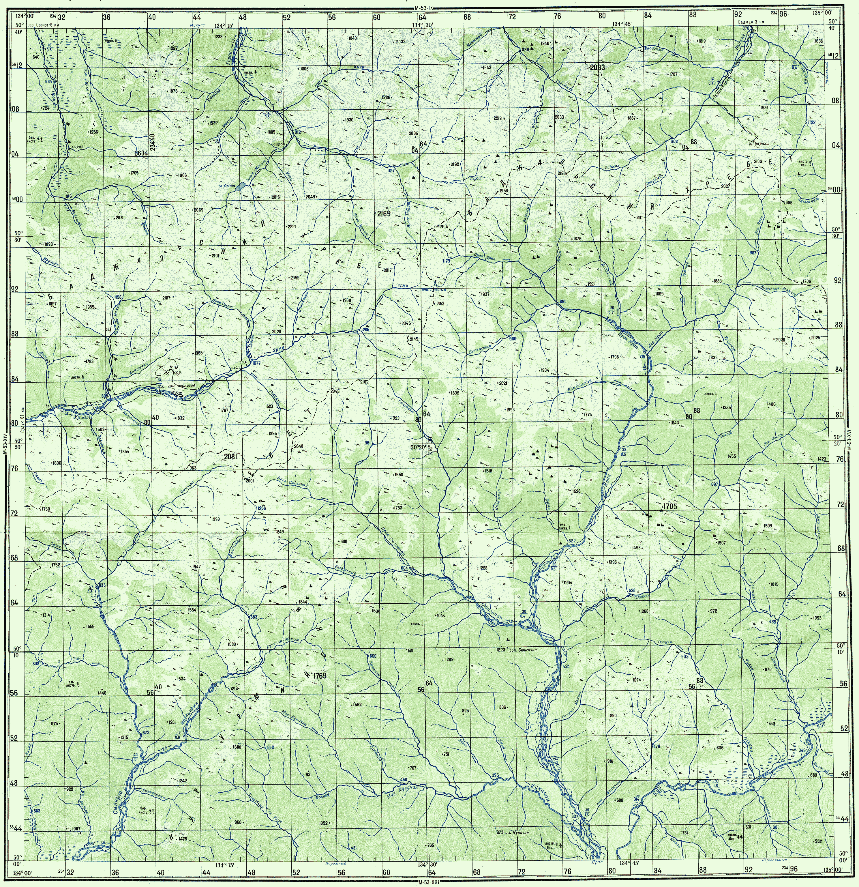 M map. Карты Генштаба Хабаровский край. Топокарта m-53. Ярап Хабаровский край. Река Ярап Хабаровский край.