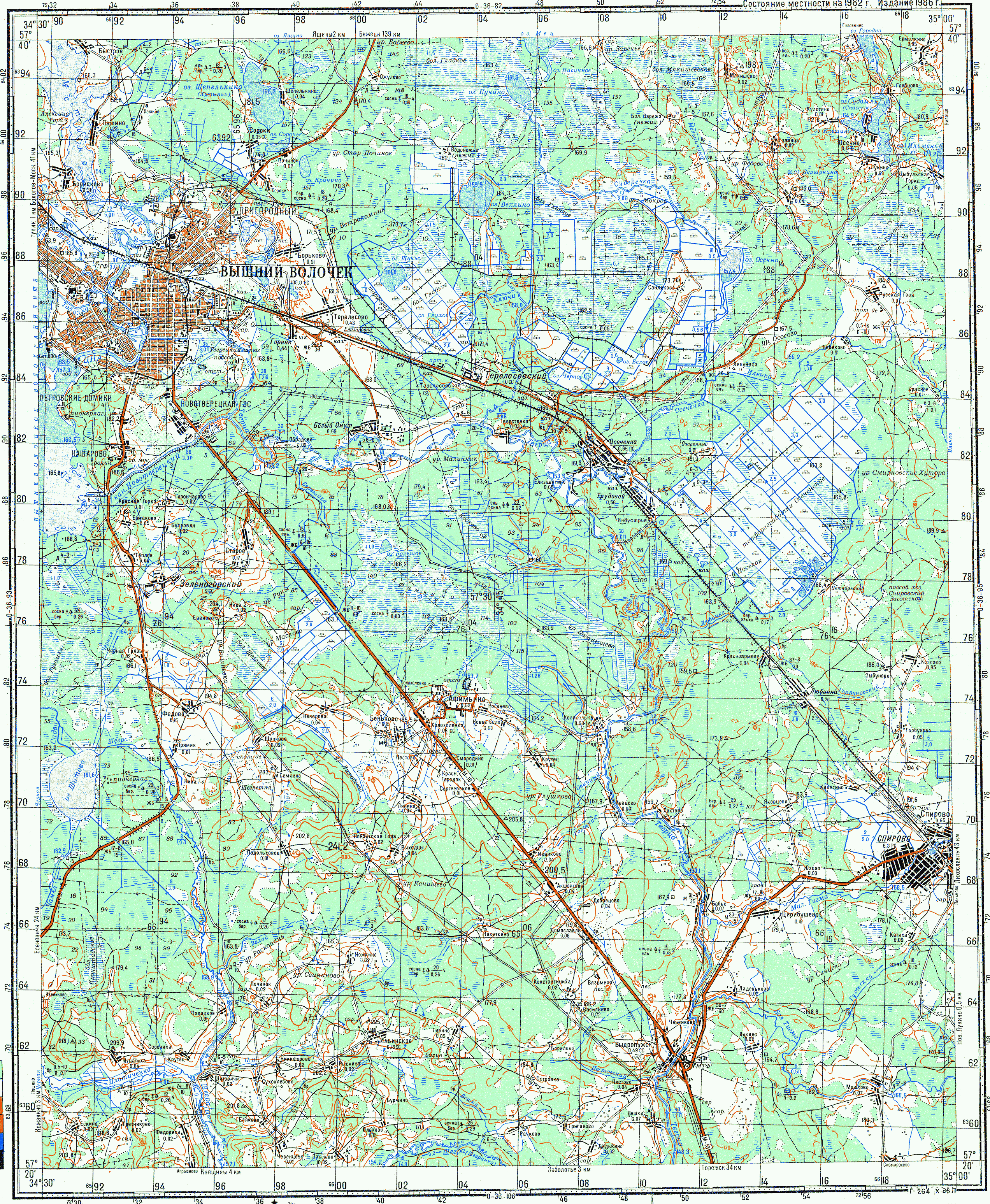 Карта вышнего волочка. Вышний Волочек топографическая карта. Топографическая карта Вышневолоцкого района. Вышний Волочек старые карты. Карта Вышнего Волочка 1980 года.