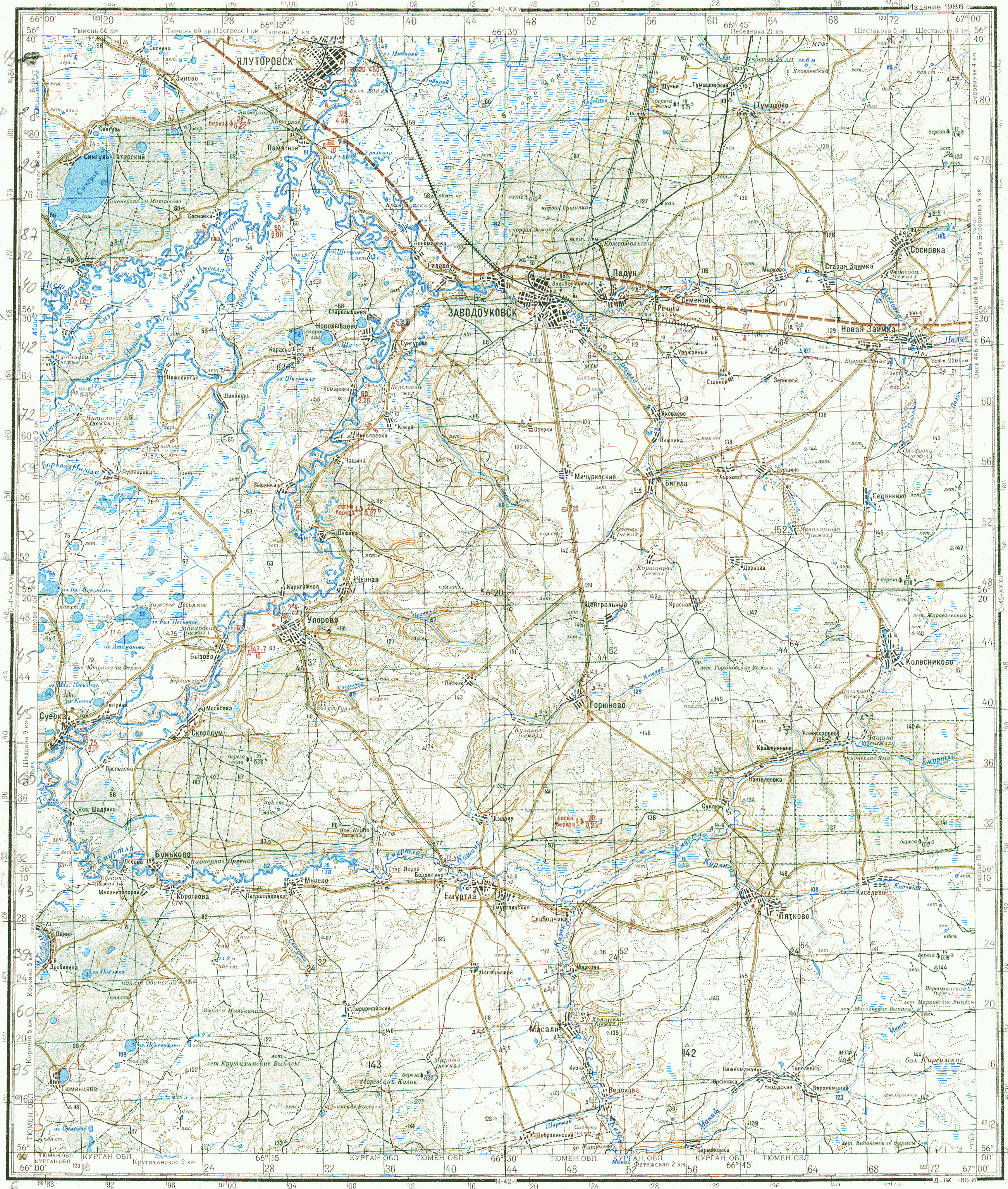 Карта ялуторовска. Топографическая карта Ялуторовска. Ялуторовск Заводоуковск на карте. Топографическая карта Заводоуковска. Старая карта Заводоуковского района.