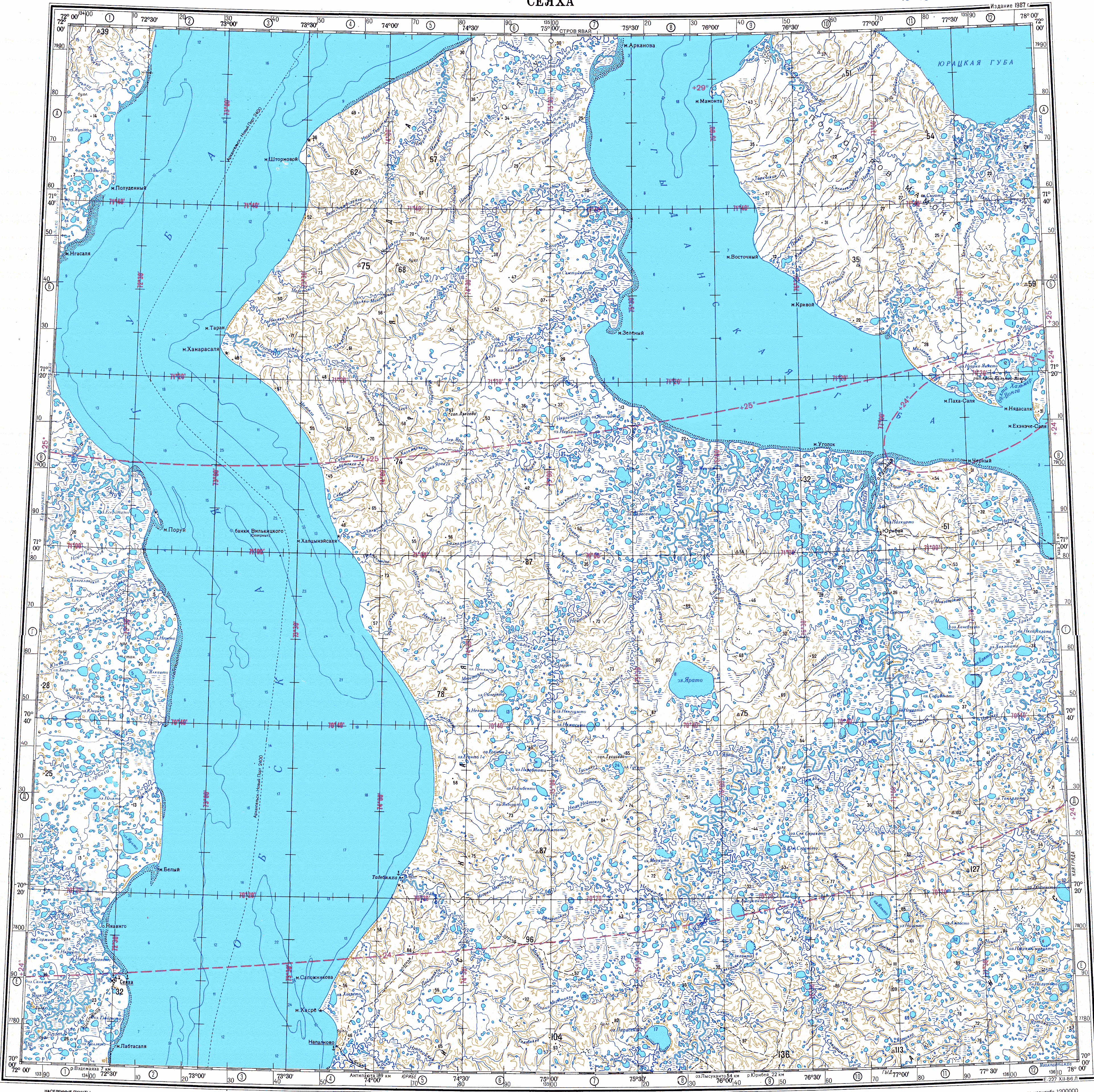 обская губа карского моря