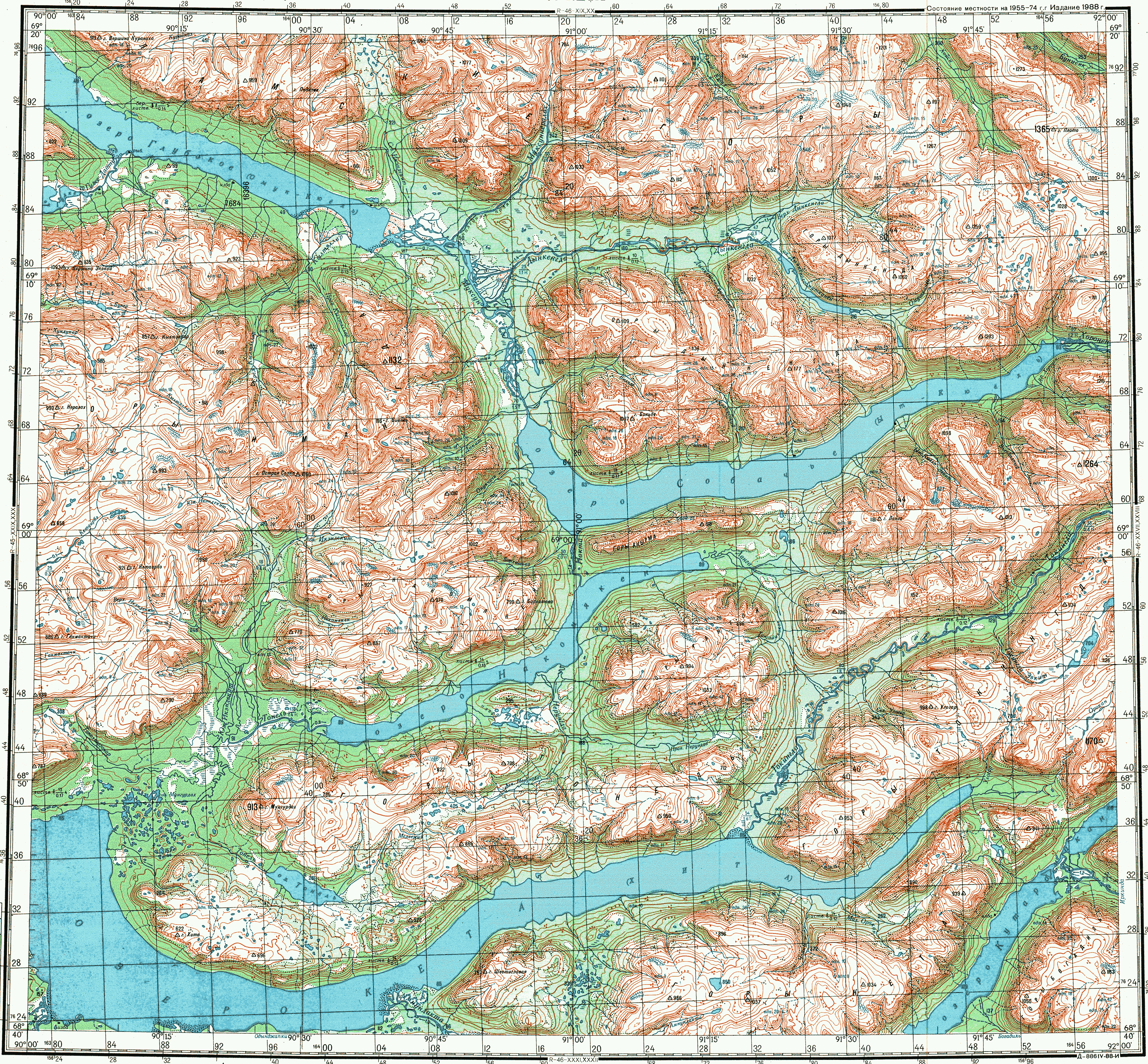 Lakes map. Плато Путорана на карте. Озеро Виви на плато Путорана на карте. Озеро лама плато Путорана на карте. Плата путоранья на карте.