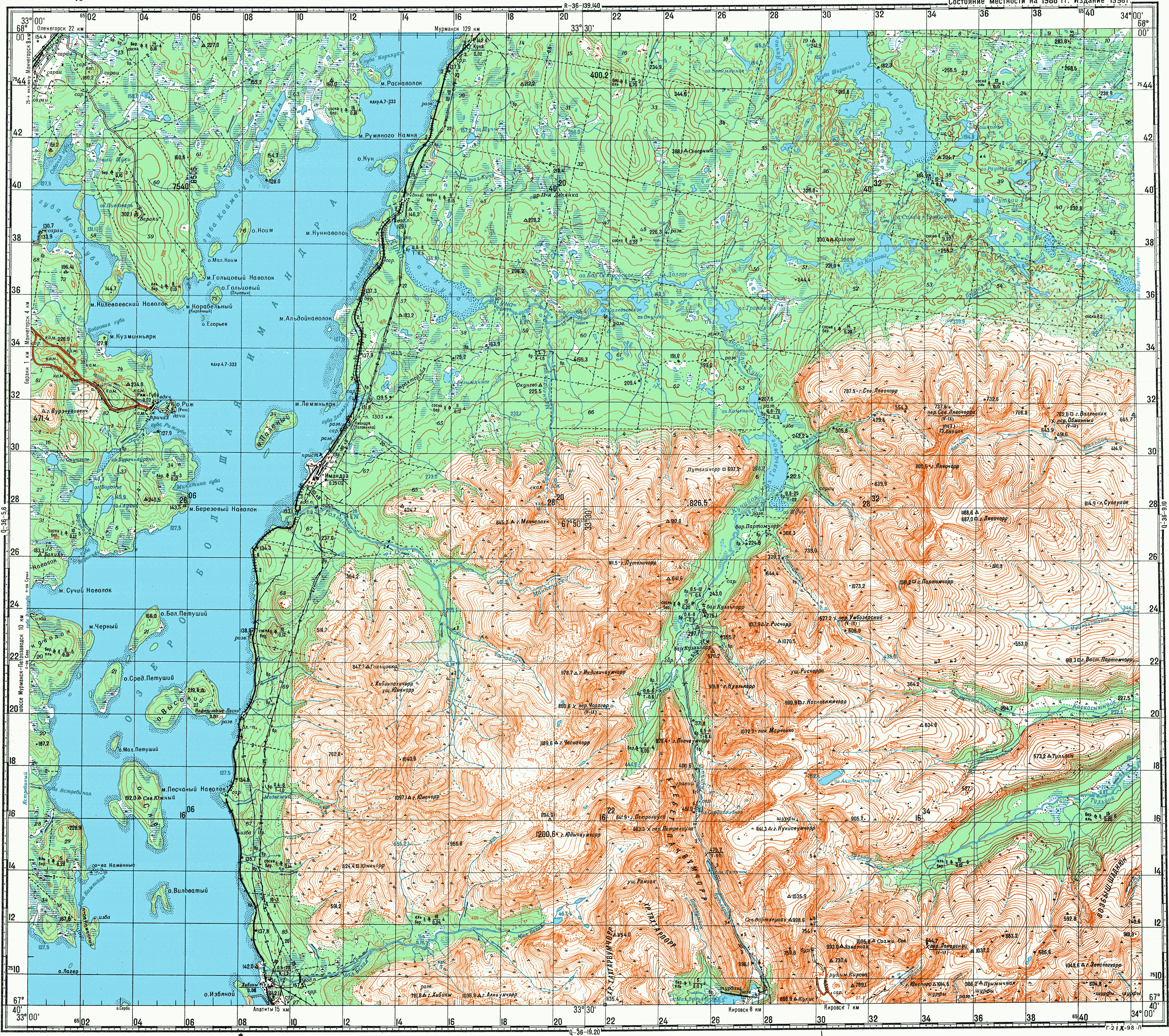 Северная 15 карта